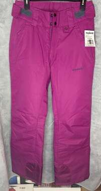 SkiGear Arctix Womens Small 4-6 Insulated Snow Pants Orchid Fuchsia NWT 31 Insea